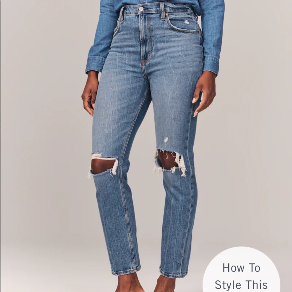 Abercrombie and Fitch - Curve Love - Ankle Straight